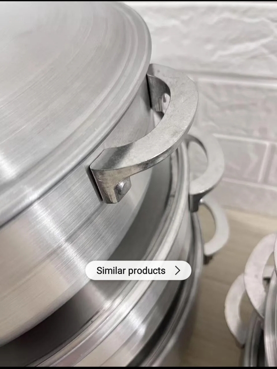 Other - Classic Aluminum Steamer Pot - Silver